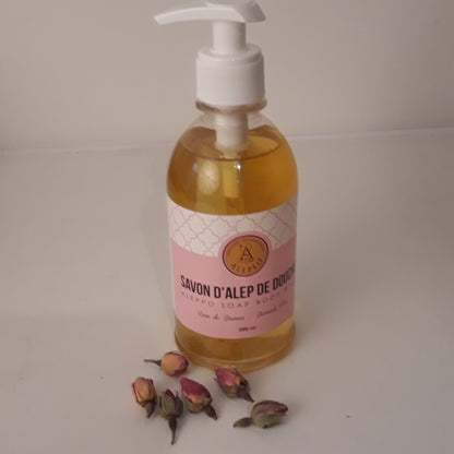 Savon d'Alep liquide à la rose - bioriental