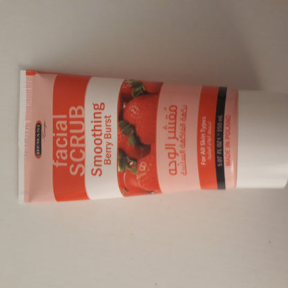 Gommage facial à la fraise, framboise et baie de goji - bioriental