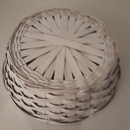 Panier bambou blanc - bioriental