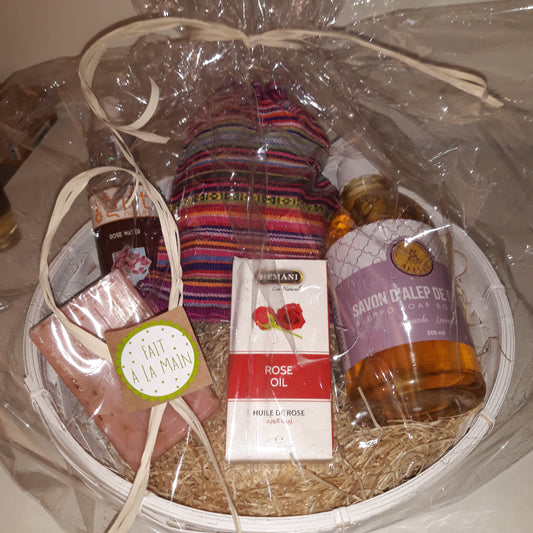 Coffret beauté soin éclat aux roses - bioriental