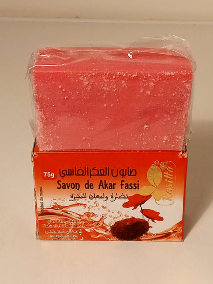 Poppy powder soap