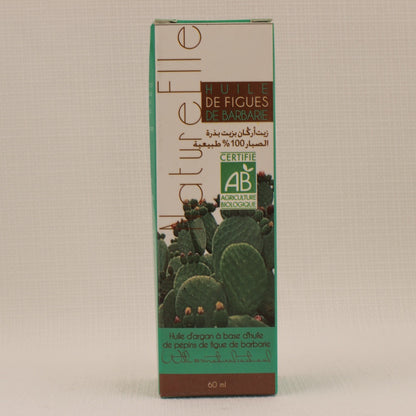 Huile précieuse argan et graines de figue de barbarie Bio - bioriental