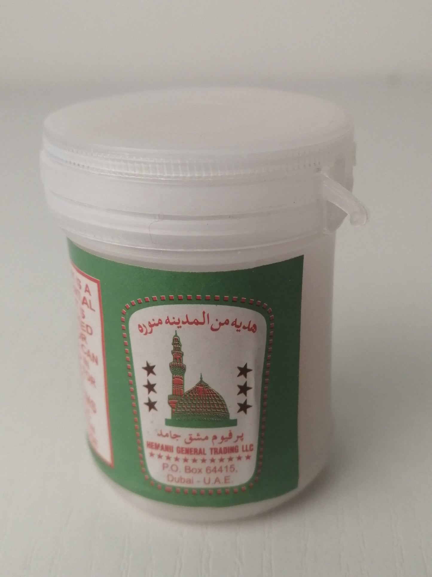 Parfum solide au musc blanc