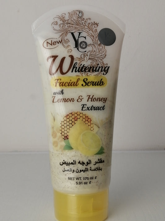 Gommage visage miel et citron