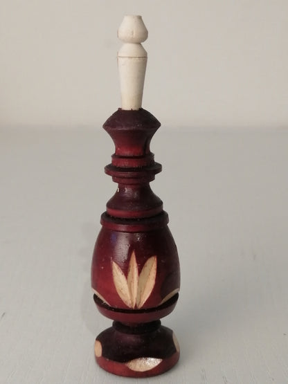 Flacon khôl sculpté marron